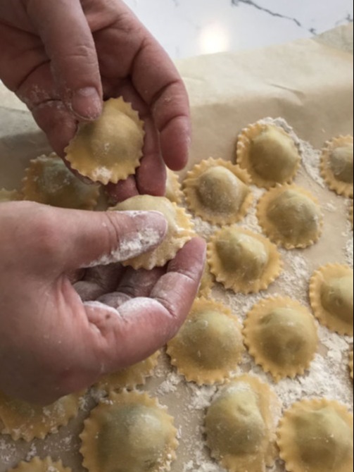 Afternoon pasta class